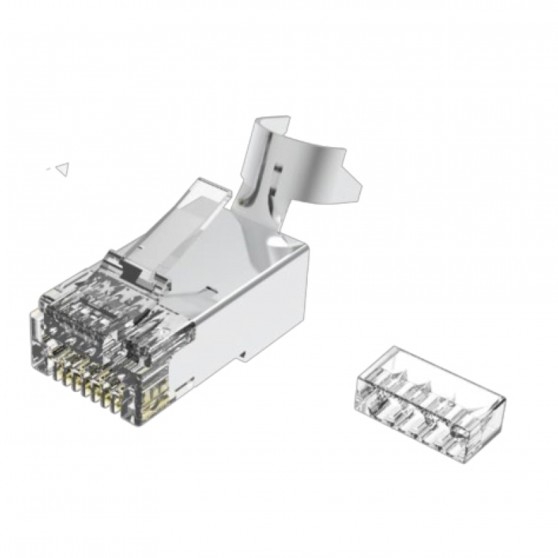 EIGHT UTP CAT6A RJ45 屏蔽八針網絡接頭 RJ45C6A 香港行貨